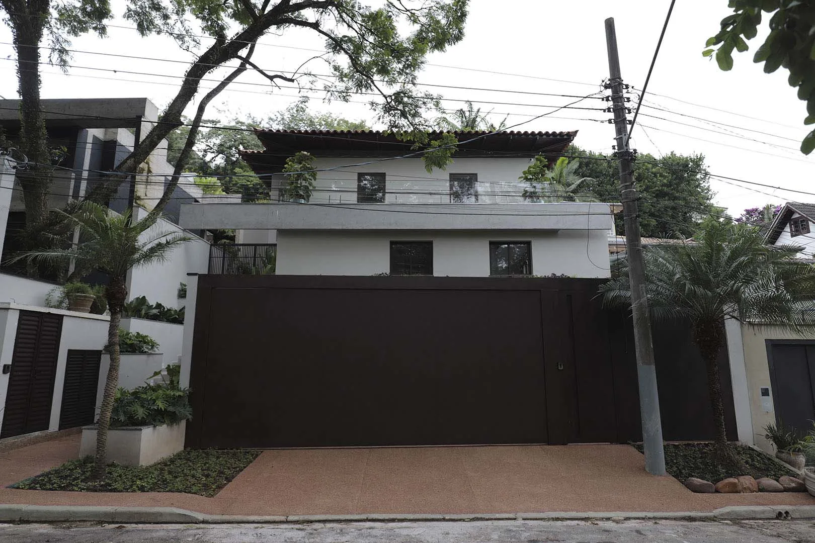 Sala de estar depois da edição profissional